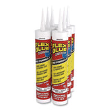 Flex Seal Products® Flex Glue Super Strong Waterproof Glue, 10 oz, Dries White, 6/Carton (FSGGFSTANR10) Case of 6