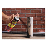 Flex Seal Products® Flex Seal Liquid Rubber Sealant Coating Aerosol, 14 oz Aerosol Can, Dries Black, 6/Carton (FSGFSR20) Case of 6
