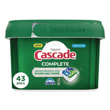 Cascade® ActionPacs, Fresh Scent, 22.5 oz Tub, 43/Tub (PGC21700PK) Pack of 43