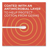 Q-tips® Cotton Swabs, Antibacterial, 300/Pack (EDA17900PK) Pack of 300