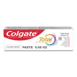 Colgate® Total Toothpaste, Coolmint, 0.88 oz, 24/Carton (CPC61044324) Case of 24