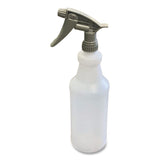 Impact® Spray Bottles, 24 oz, Clear, 3/Pack (IMP721707) Pack of 3