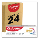 Colgate® Total Toothpaste, Coolmint, 0.88 oz, 24/Carton (CPC61044324) Case of 24