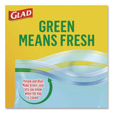Glad® Zipper Food Storage Plastic Bags, Gallon Size, 10.75 x 10.38, Clear, 15 Bags (CLO57034EA) Each