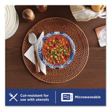 Dixie® Ultra® Paper Bowls, 20 oz, Blue/Black/White, 56/Pack (DXE15810) Pack of 56