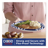 Dixie® Ultra® Paper Plate with Flex-Proof Technology, 10" dia, Multicolor, 64/Pack (DXE16525) Pack of 64