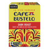 Café Bustelo Cafe Bustelo Dark Roast Coffee K-Cup, 22/Box (GMT5000389574) Box of 22