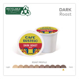 Café Bustelo Cafe Bustelo Dark Roast Coffee K-Cup, 22/Box (GMT5000389574) Box of 22