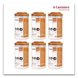 PDI® Sani-Cloth with Bleach Disinfecting Wipes, 7.5 x 15, Unscented, White, 65 Wipes/Canister, 6 Canisters/Carton (PDIP25784CT) Case of 390