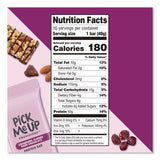 Pick Me Up Provisions™ Gluten-Free Cranberry Almond Dark Chocolate Protein Bar Protein Bars, 1.4 oz Bar, 16/Box (PIEPM63401) Box of 16