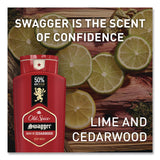 Old Spice® Red Zone Body Wash, Swagger/Cedarwood Scent, 3 oz, 24/Carton (PGC86423CT) Case of 24