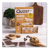 Quest® Protein Bar Minis, Chocolate Chip Cookie Dough, 0.81 oz Bar, 14/Box (QCCQUN01270) Box of 14