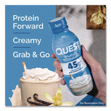 Quest® Protein Milkshakes, Vanilla, 14 oz Bottle, 12/Carton (QCCQUN01602) Case of 12
