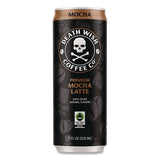 Death Wish Coffee Co. Mocha Latte Cold Brew Coffee, 11 oz Can, 12/Carton (DEWEWC34447) Case of 12