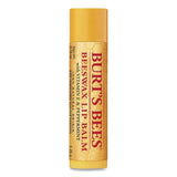 BURT'S BEES Beeswax Lip Balm, Original, 0.15 oz Stick, 4/Pack (BBT01198) Pack of 4