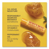BURT'S BEES Beeswax Lip Balm, Original, 0.15 oz Stick, 4/Pack (BBT01198) Pack of 4