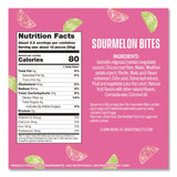 Smart Sweets® Sourmelon Bites Gummy Candy, Watermelon, 1.8 oz Packet, 12/Box (MRWSMW20080) Box of 12