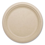 World Centric® Fiber Plates, 9" dia, Natural, 20/Pack (WORPLRTSCU9) Pack of 20