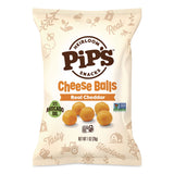 Pip's Heirloom Snacks™ Real Cheddar Cheese Balls, 1 oz Bag, 24/Carton (PHRPSK00493) Case of 24