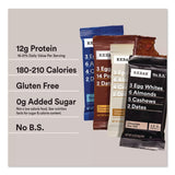 RXBAR® Adult Bars Variety Pack, 1.8oz Bar, (4) Chocolate Sea Salt, (2) Blueberry, (2) Coconut Chocolate, (2) Peanut Butter Chocolate (RXBKEE00725) Box of 10