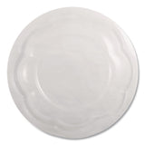 World Centric® PLA Salad Bowl Lids, 6.8" dia x 0.8" h, Clear, Plastic, 600/Carton (WORSBLCS32) Case of 600