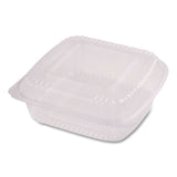 World Centric® PLA Hinged Clamshells, 19 oz, 5.9 x 6.4 x 3.5, Clear, Plastic, 500/Carton (WORKLCS6N) Case of 500