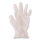 AMBITEX® V5101 Series Latex-Free Lightly Powdered Vinyl Gloves, Large, 3 mil Thick, 9" Long, Clear, 1,000/Carton (TXIVLG5101CT) Case of 1000
