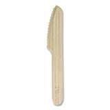 World Centric® NoTree Cutlery, Light Mediumweight, Knife, Paper, Natural, 1,000/Carton (WORKNNT6) Case of 1000