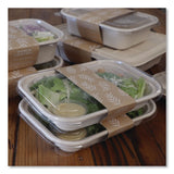 World Centric® Fiber Containers, 17 oz, 6.02 x 8.02 x 1.5, Natural, Sugarcane Fiber, 400/Carton (WORTRSCU8LFP) Case of 400