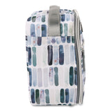 Arctic Zone® Kelly Ventura Iris Insulated Lunch Box, 10.04" x 4.72" x 7.87", Ocean Stripe (AZN10003577) Each