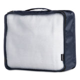 Brookstone® 4-Piece Packing Cube Set, Assorted Sizes, Navy (BKTBOLP0002) Each
