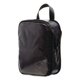 Brookstone® Two-Piece Compression Luggage Cubes, 10 x 7 x 1.25/14 x 10 x 1.25, Black (BKTBOLP0006) Each