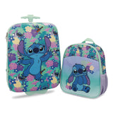 Bioworld® Two-Piece Stitch Carry-On Luggage Set, 8 x 12 x 16 (BWRLRY8C8VDSCPP) Each
