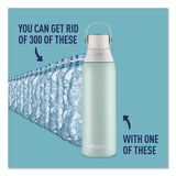 Brita® Stainless Steel Filtered Water Bottle, 20 oz, Glacier (CLO36448) Each