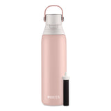 Brita® Stainless Steel Filtered Water Bottle, 20 oz, Rose (CLO36452) Each