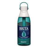Brita® Plastic Filtered Water Bottle, 36 oz, Sea Glass (CLO36524) Each