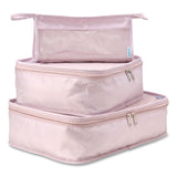 Bliss Four-Piece Packing Cube Set, Assorted Sizes, Pink (ILBSOAP0002) Each