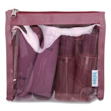 Bliss Travel Toiletry Bottle Set, Maroon (ILBSOBB0007) Each