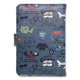 Life Is Good® Passport Cover, 4.25 x 5.87, Vegan Leather, Multicolor Travel Print (LGDLNPW0001) Each