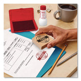 Carter's® Neat-Flo Stamp Pad Inker, 2 oz Bottle, Red, 36/Carton (AVE21447CT) Case of 36