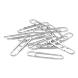 ACCO Paper Clips, Jumbo, Smooth, Silver, 20-Sheet Capacity, 100 Clips/Box (ACC72580BX) Box of 100