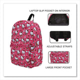 Bioworld® Hello Kitty Travel Backpack, Fits Devices Up to 15", 12 x 7 x 16.5, Multicolor (BWRBPY68G5HKCPP) Each