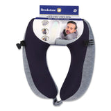 Brookstone® Flex Curve Neck Pillow, One Size Fits Most, Black/Gray (BKTBCPP0002094) Each