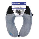 Brookstone® Flex Curve Neck Pillow, One Size Fits Most, Black/Gray (BKTBCPP0002094) Each