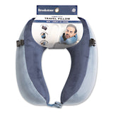 Brookstone® Flex Curve Neck Pillow, One Size Fits Most, Blue (BKTBCPP0002442) Each