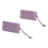 bugatti Bondstreet Luggage Tag, PVC, Purple (BUGTAC5414BSBLK) Each