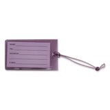 bugatti Bondstreet Luggage Tag, PVC, Purple (BUGTAC5414BSBLK) Each