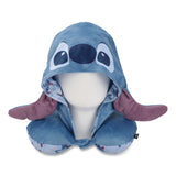 Bioworld® Stitch Hooded Polyester Travel Pillow, 11 x 3 x 10.5, Blue (BWRNPY7MRFDSCPP) Each