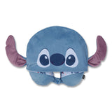 Bioworld® Stitch Hooded Polyester Travel Pillow, 11 x 3 x 10.5, Blue (BWRNPY7MRFDSCPP) Each