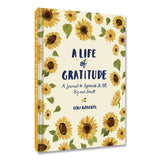 CHRONICLE BOOKS Guided Journal: A Life of Gratitude by Lori Roberts, Yellow Cover, (224) 7.25 x 5.37 Sheets (CHB978145216431) Each